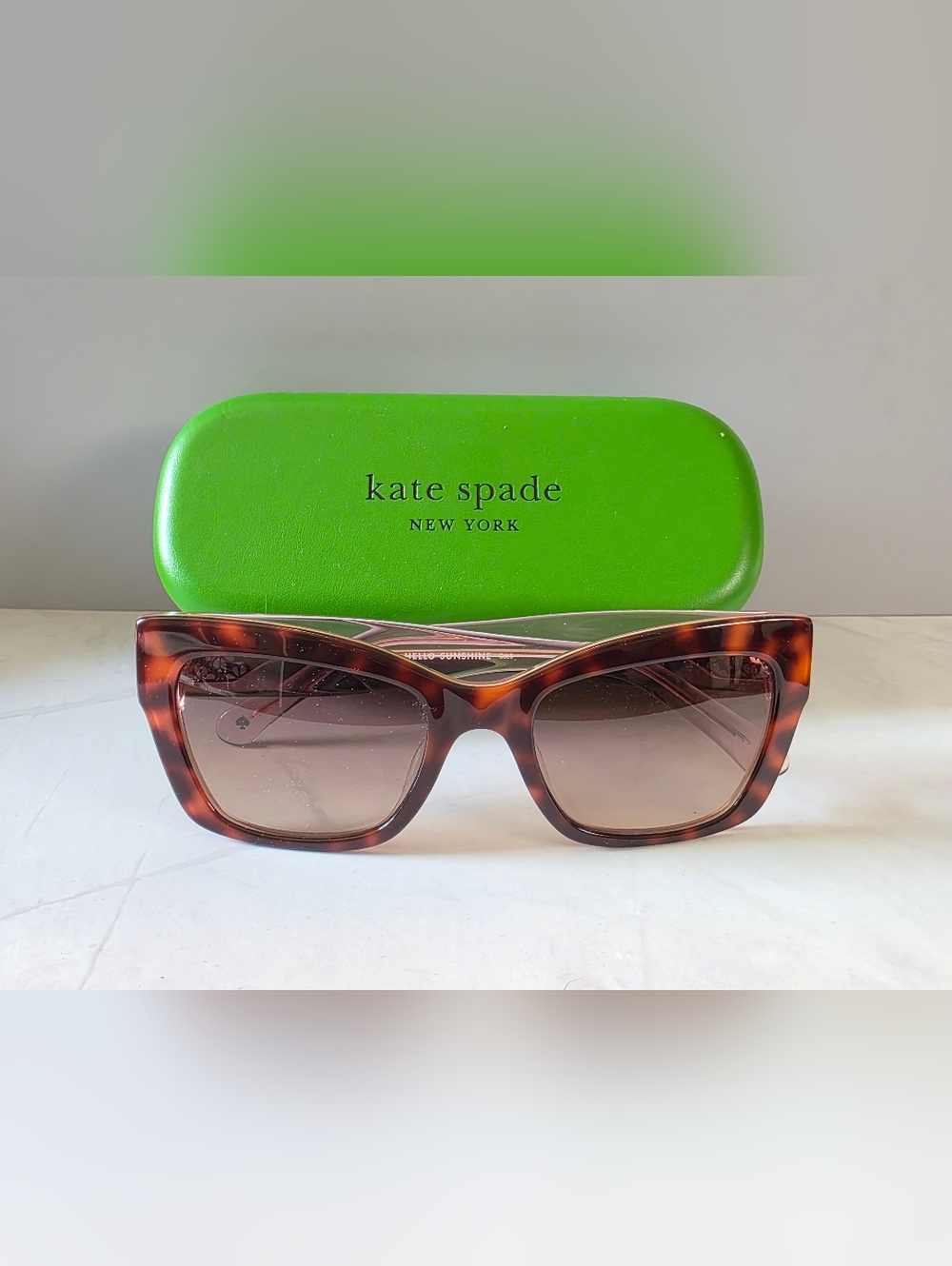 Kate Spade Tortoise Cat Eye Sunglasses